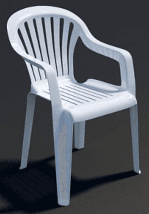 Silla monobloc anónima